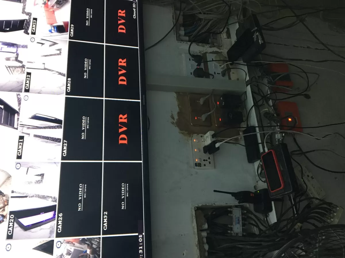 64-Camera CCTV Surveillance Network Installation for California Hotel, Afromedia, Ojo, Lagos photo 4