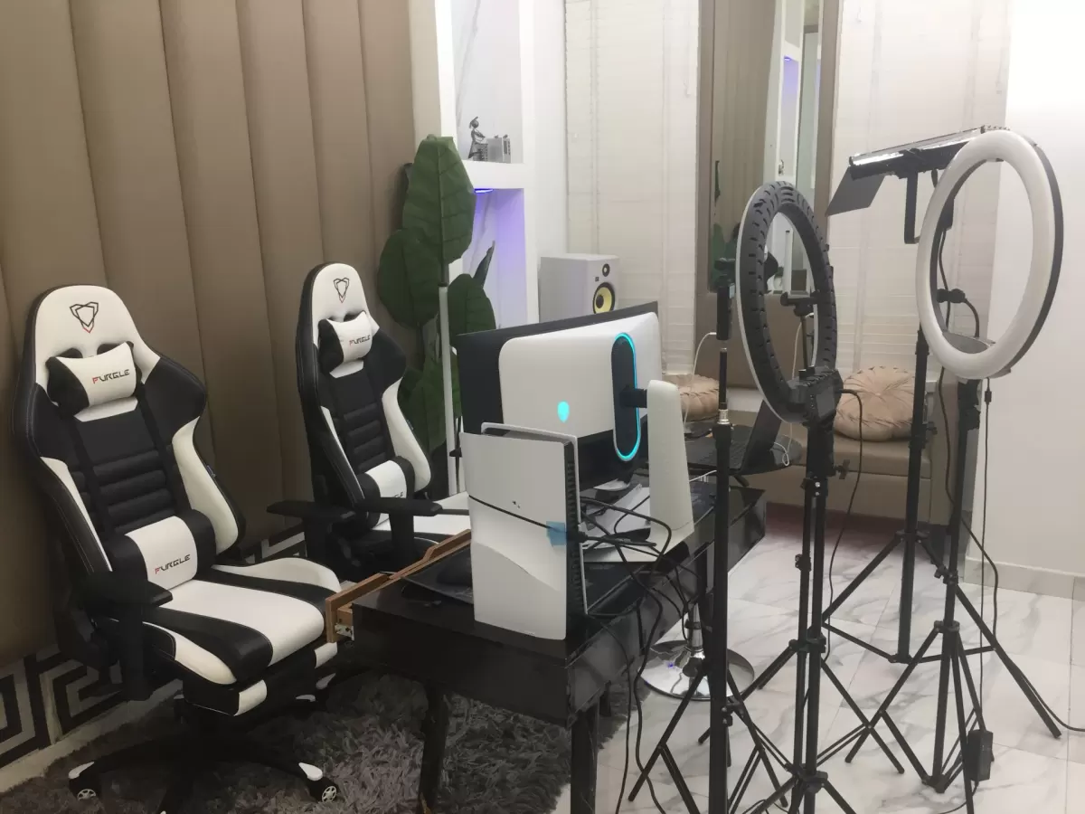 Professional Gaming & Live Streaming Setup